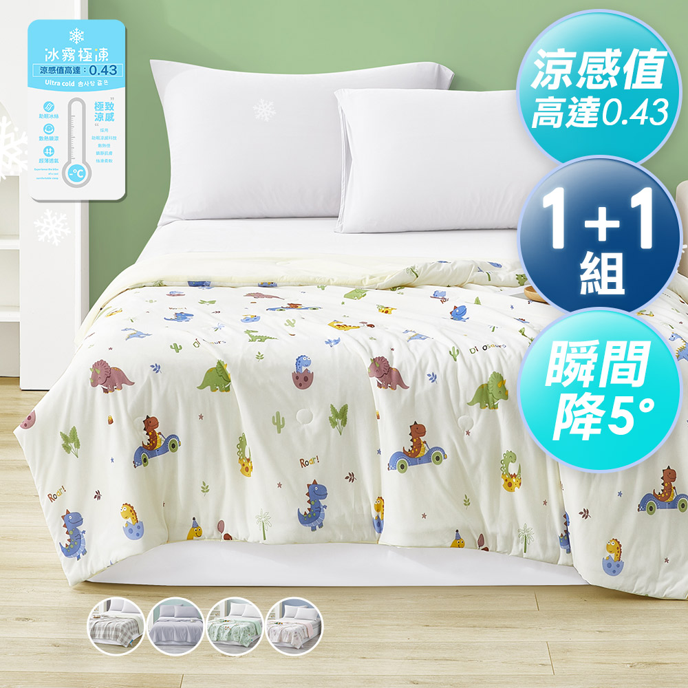 J-bedtime 床寢時光 獨家超涼爽冰冰被/涼被5*6尺-任選2件(涼感值高達0.43)（其他規格）