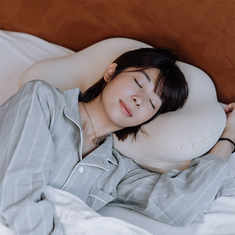 J-bedtime 床寢時光 GAIA助眠放鬆雲朵飄飄能量枕頭/可調高度/涼感表布(天然薰衣草本融合技術)（其他規格）
