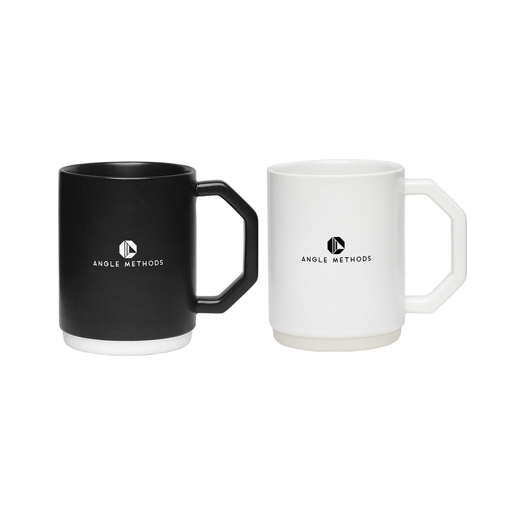 台隆手創館Angle Methods 八角馬克杯350ML (黑/白) - PChome 24h購物