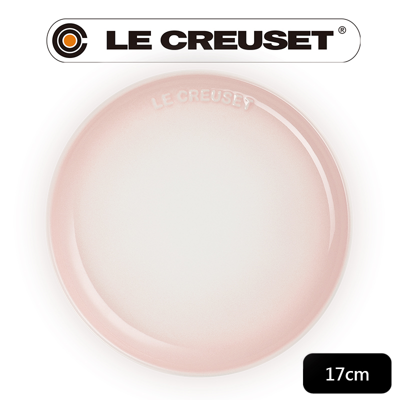 LE CREUSET -瓷器花蕾系列餐盤17cm (貝殼粉)