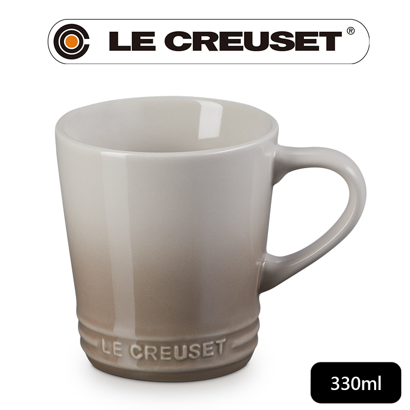 LE CREUSET -瓷器V馬克杯330ml (肉豆蔻)