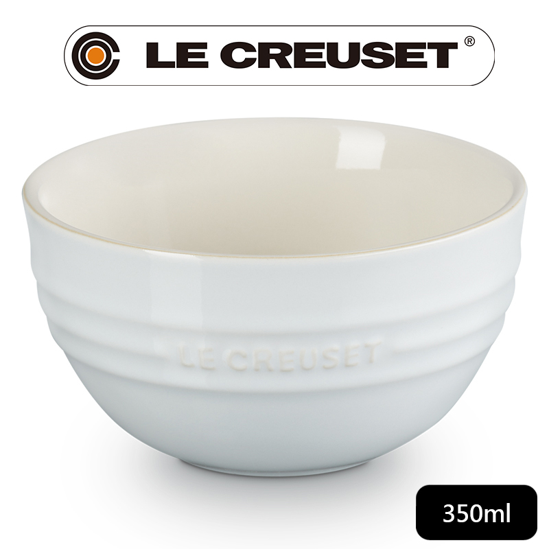 LE CREUSET -瓷器韓式飯碗350ml (水霧白)