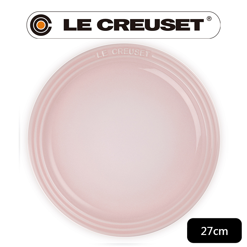 LE CREUSET -瓷器圓盤 27cm (貝殼粉)