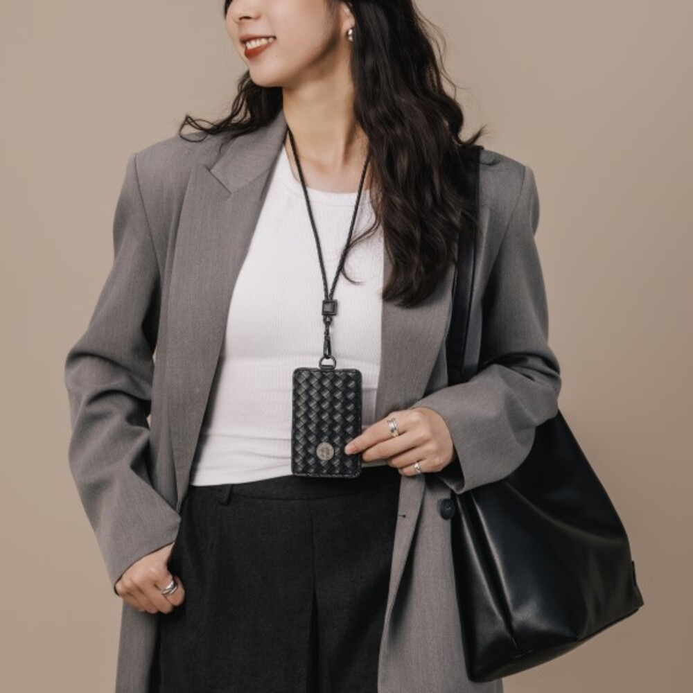 STARBUCKS 星巴克 都會女神皮革證件掛牌