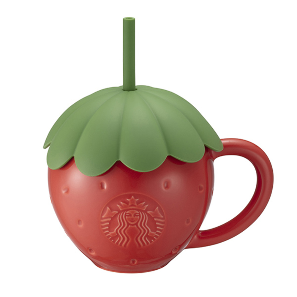 STARBUCKS 星巴克 草莓造型馬克杯
