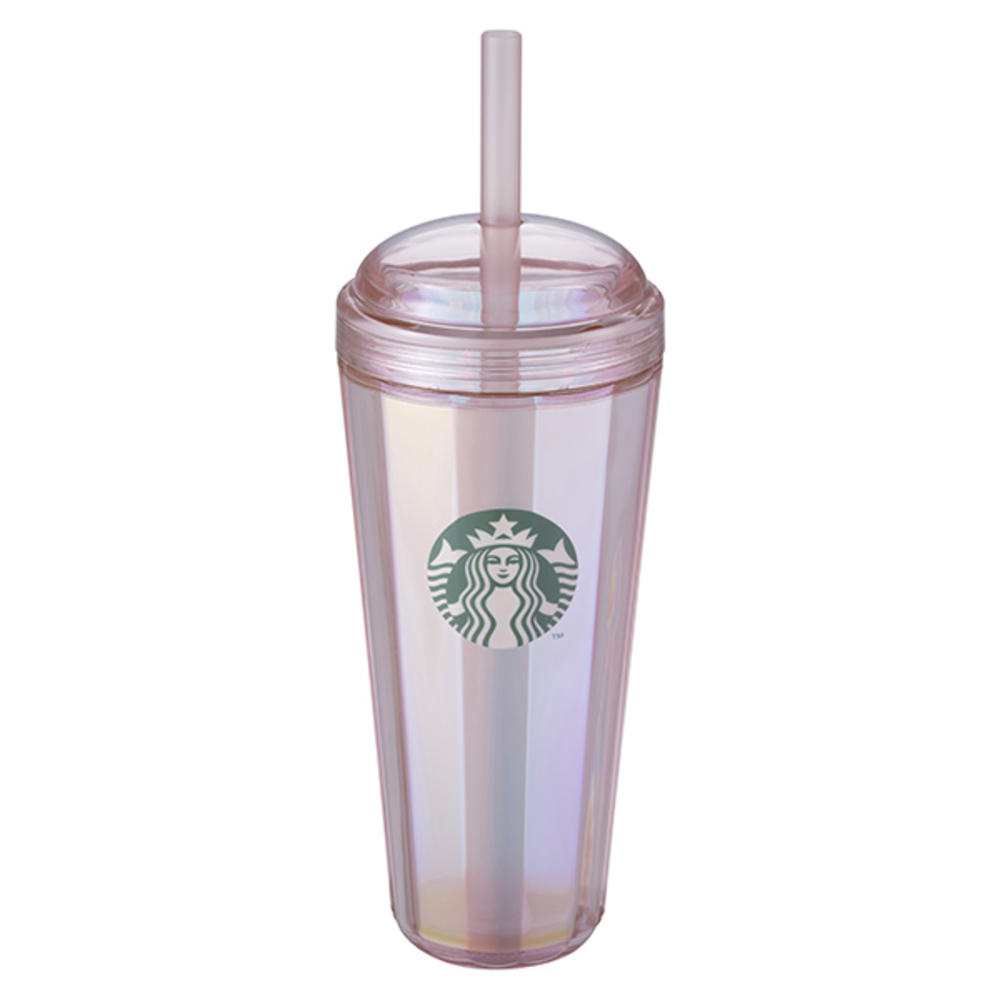STARBUCKS 星巴克 24OZ光感粉圓蓋TOGO冷水杯