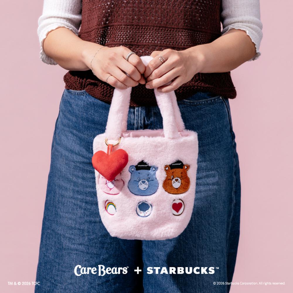 STARBUCKS 星巴克 CARE BEARS小提袋
