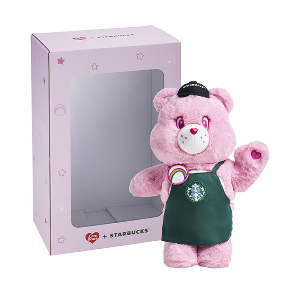 STARBUCKS 星巴克 CARE BEARS綠圍裙歡樂熊