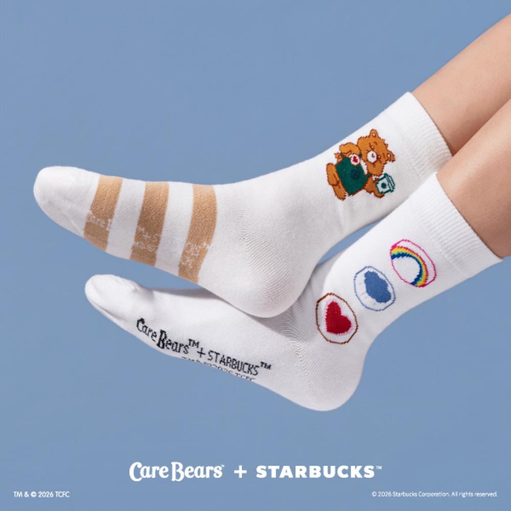 STARBUCKS 星巴克 CARE BEARS溫馨襪子組