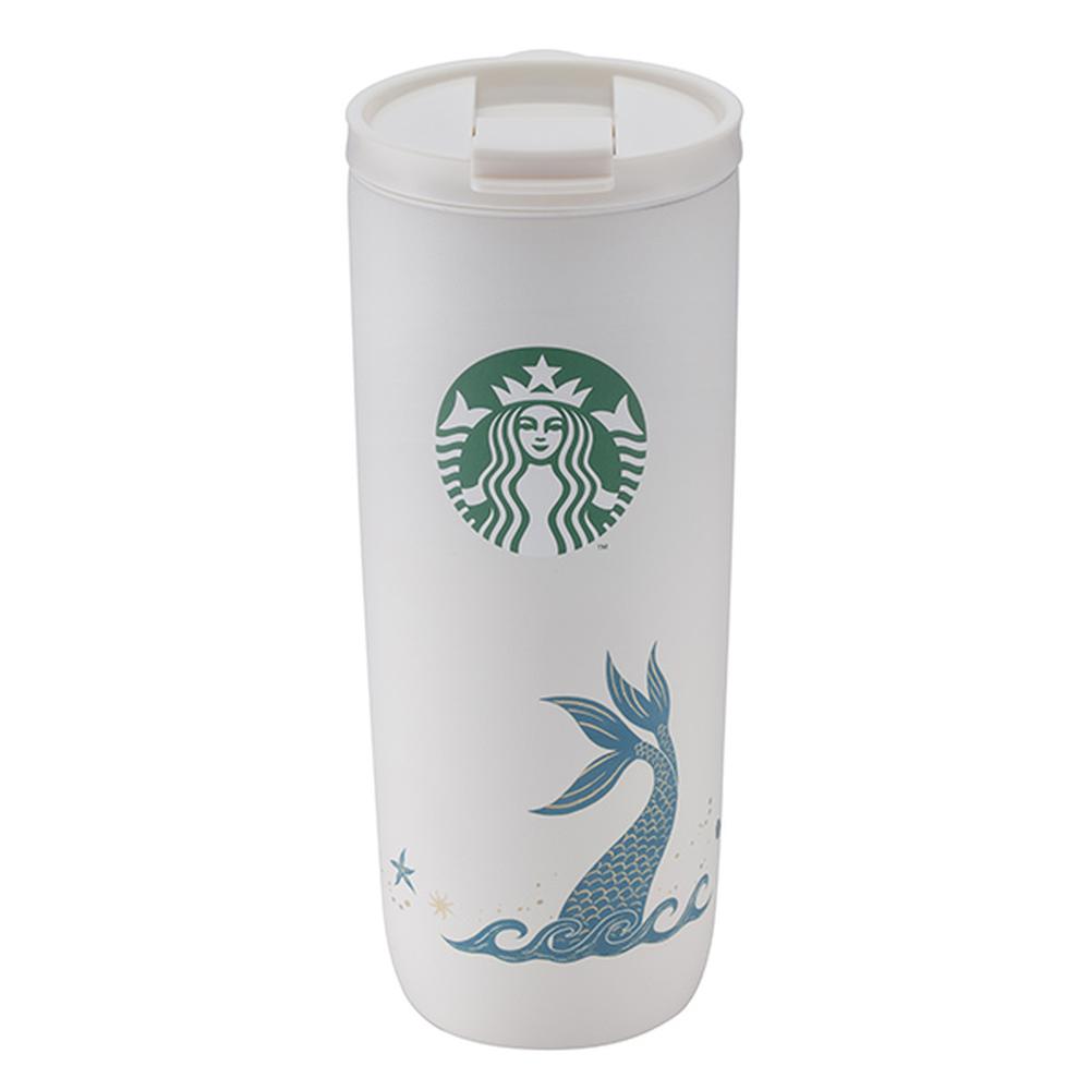 STARBUCKS 星巴克 17.5OZ雙尾繆思不鏽鋼杯