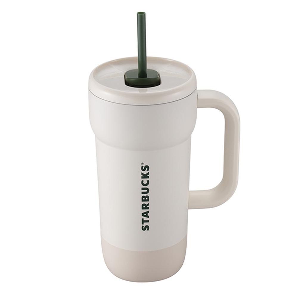STARBUCKS 星巴克 20OZ品牌不鏽鋼把手TOGO冷水杯