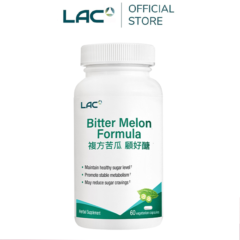LAC 利維喜 苦瓜複方膠囊60顆(苦瓜/肉桂/鉻/素食可)