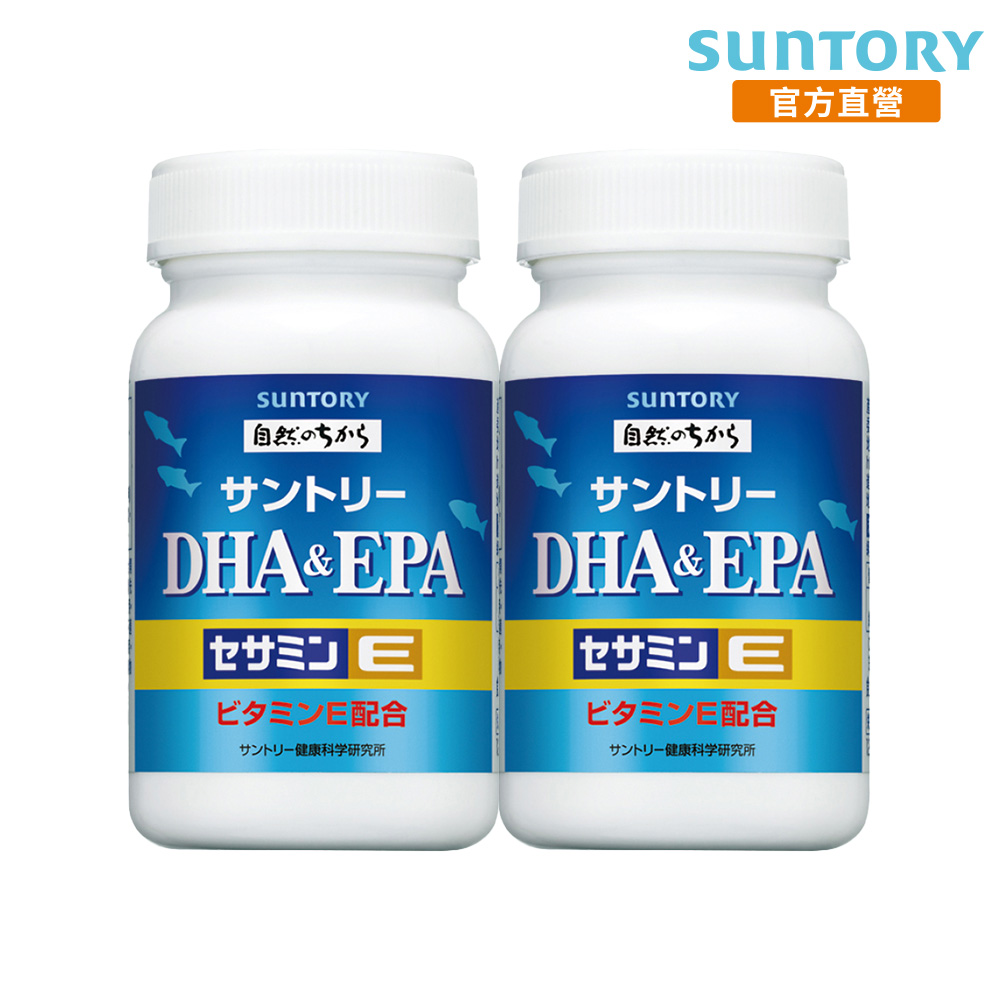 魚油 DHA&EPA+芝麻明E (120顆x2罐)