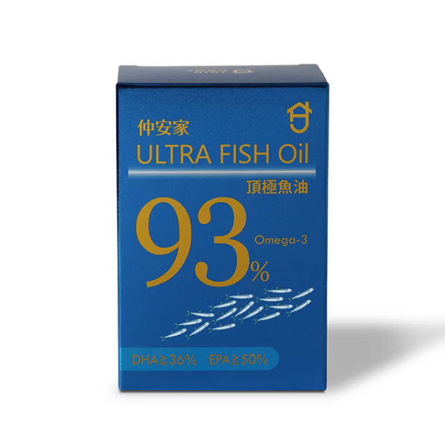 JOIN HOME 仲安家 ULTRA FISH OIL 頂極魚油 (60顆/盒)