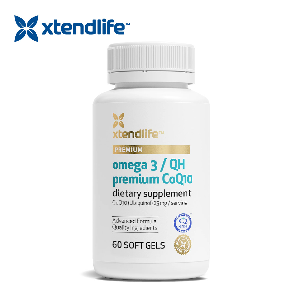 壽滿趣 xtendife紐西蘭DHA頂級濃縮魚油-Q10頂規配方(60粒/瓶)