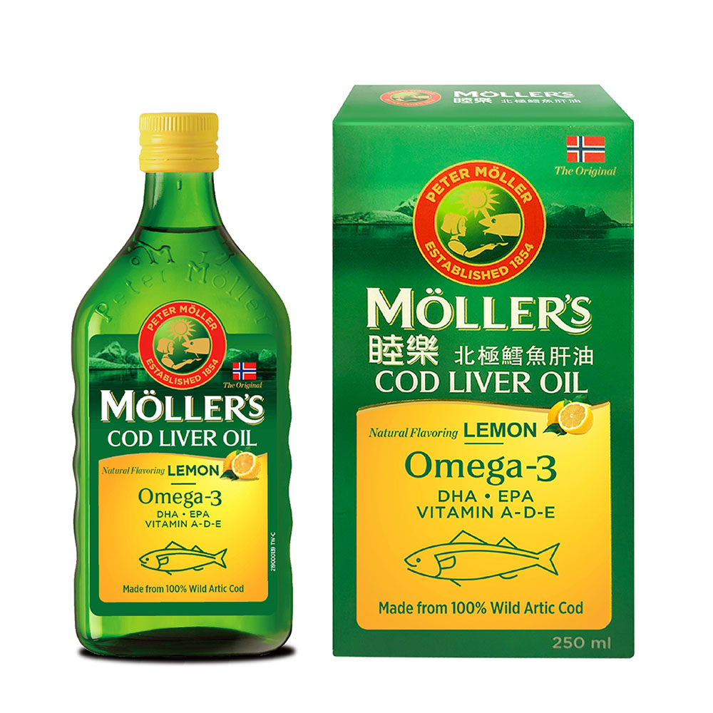 Mollers 睦樂 鱈魚肝油 檸檬風味(250ml)(新)-總代理版
