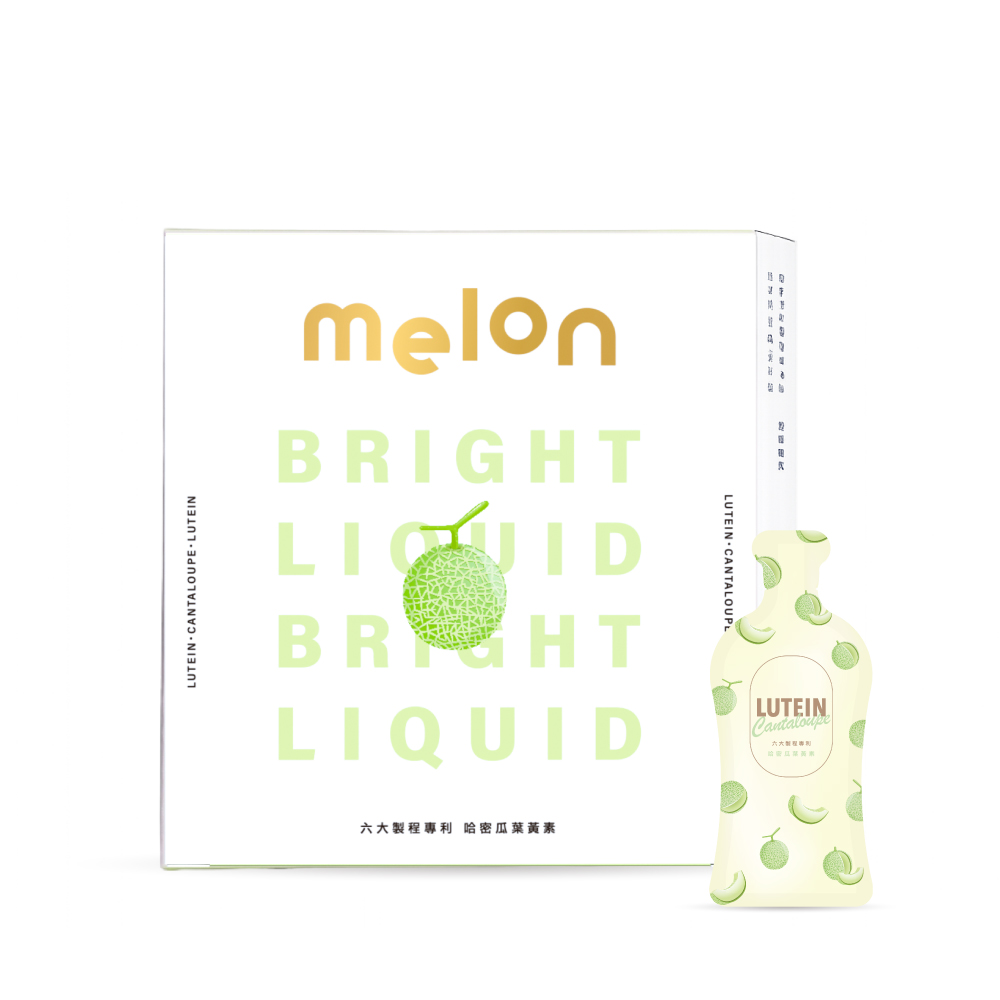 JINJIE 晉捷生技 melon游離型葉黃素飲-哈密瓜口味(10包/盒)