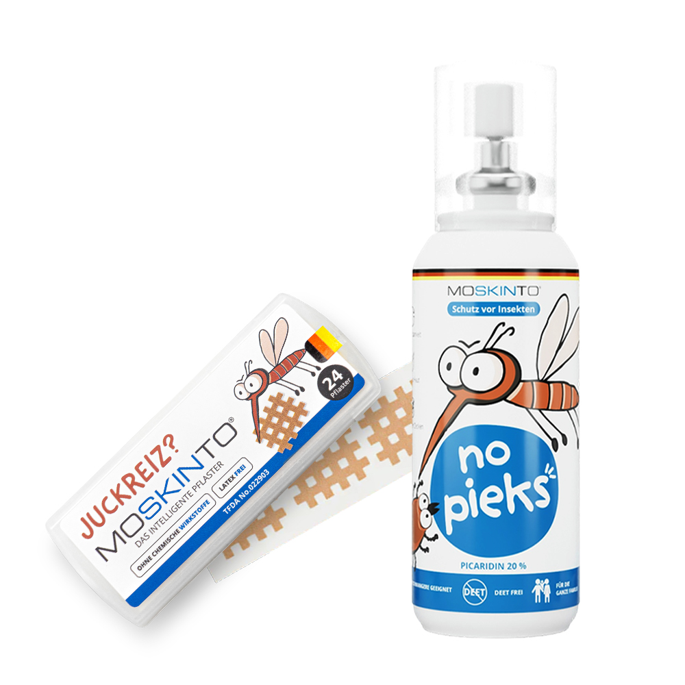 MOSKINTO 魔法格 20%長效防蚊乳液+魔法格醫療用貼布(75ml+便攜款24貼)