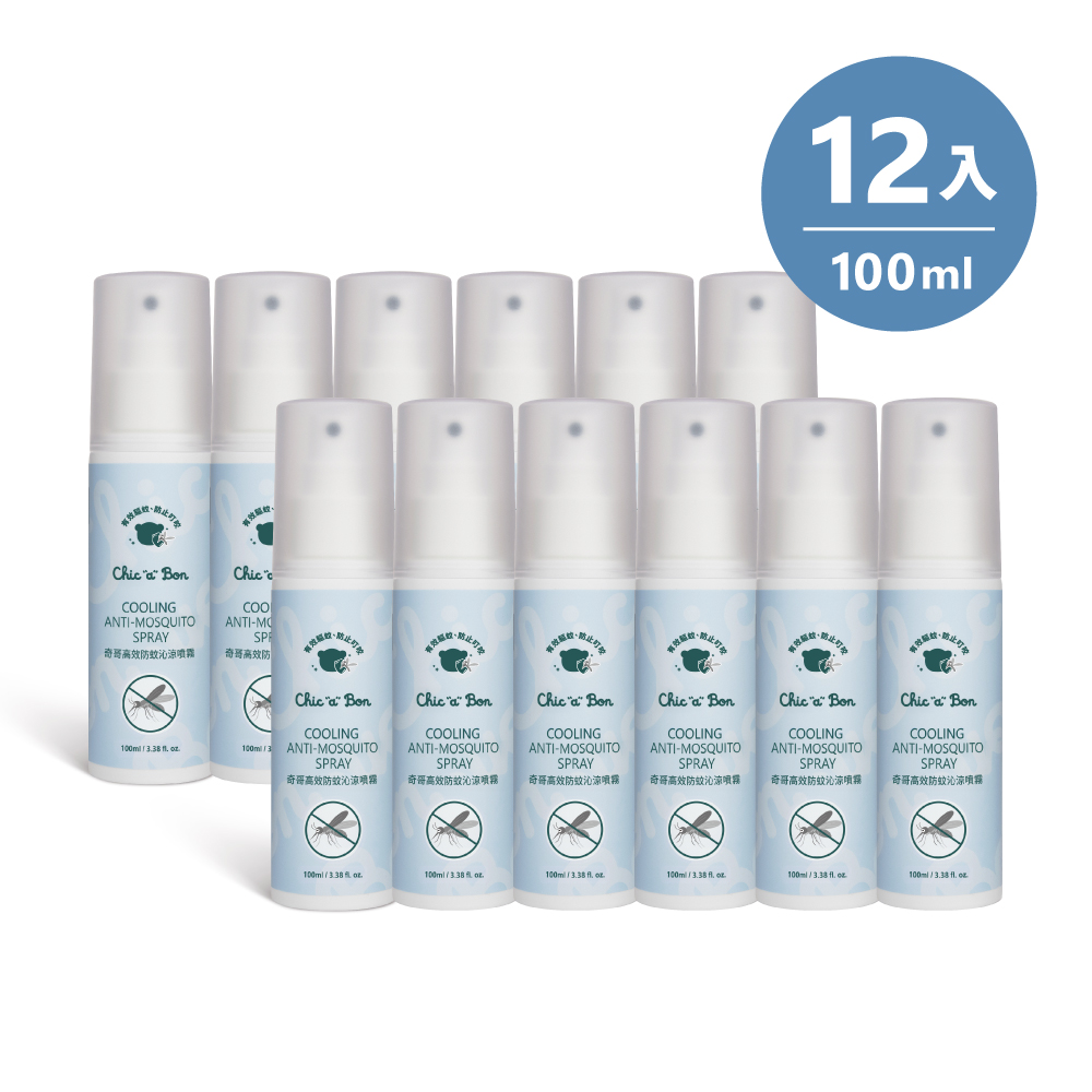 奇哥 【奇哥】 高效防蚊沁涼噴霧100ml 12入