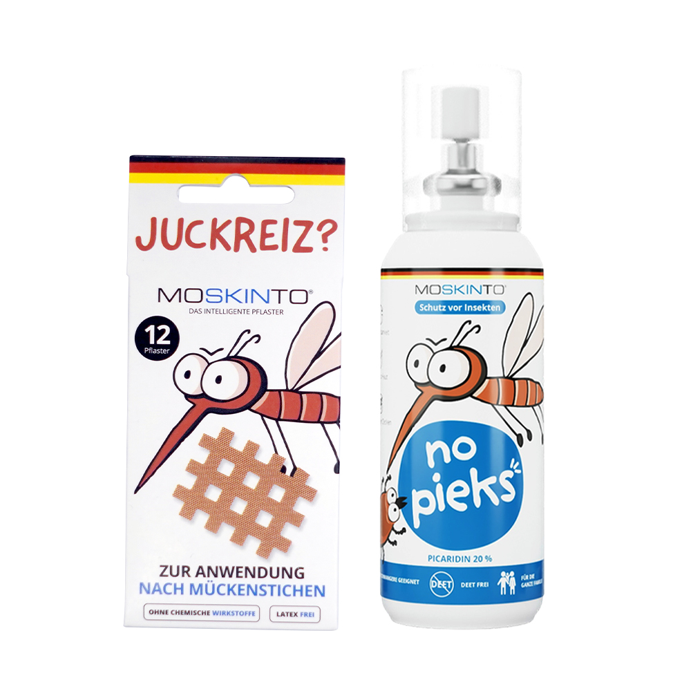 MOSKINTO 魔法格 20%長效防蚊乳液+魔法格醫療用貼布(75ml+輕巧包12貼)