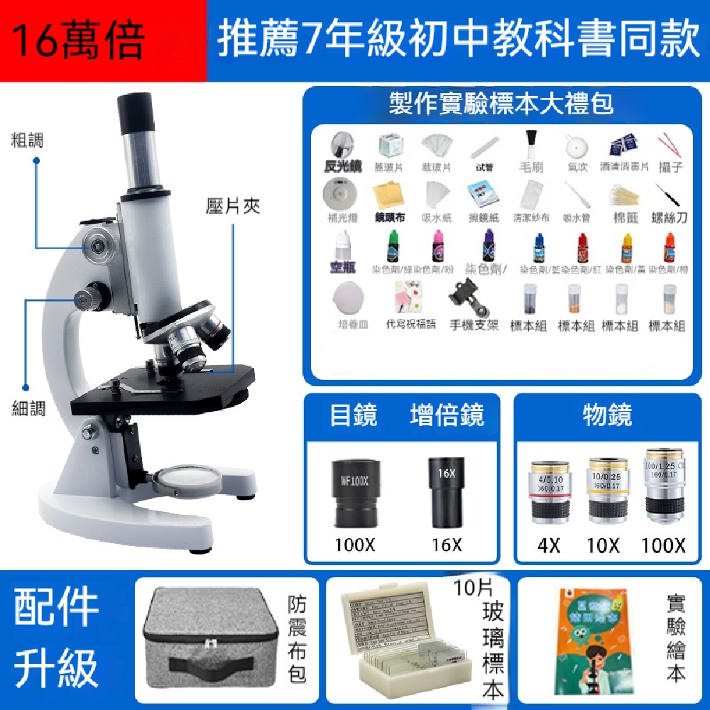FANGGE 方格 顯微鏡 光學顯微鏡 生物顯微鏡 臺式顯微鏡 學生專用顯微鏡 高倍電子顯微鏡 實驗室顯微鏡(其他規格)