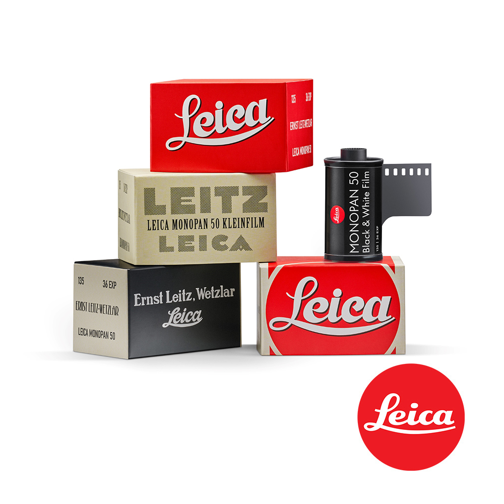 LEICA 徠卡 黑白底片 MONOPAN 50 公司貨 10組