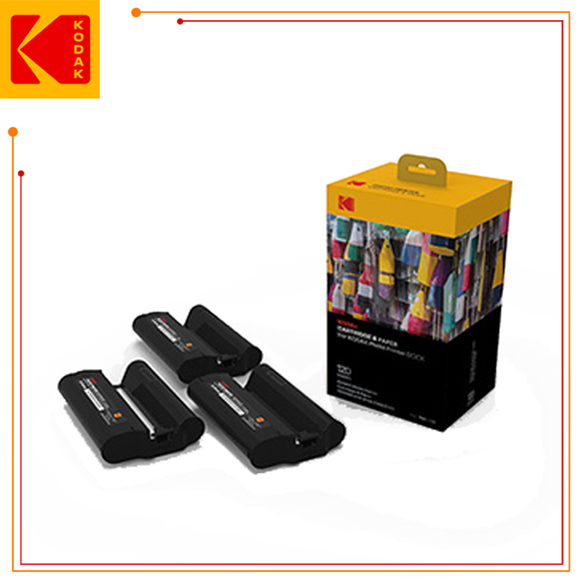 KODAK 柯達 4x6 相片紙含墨盒*120張(PHC-120)