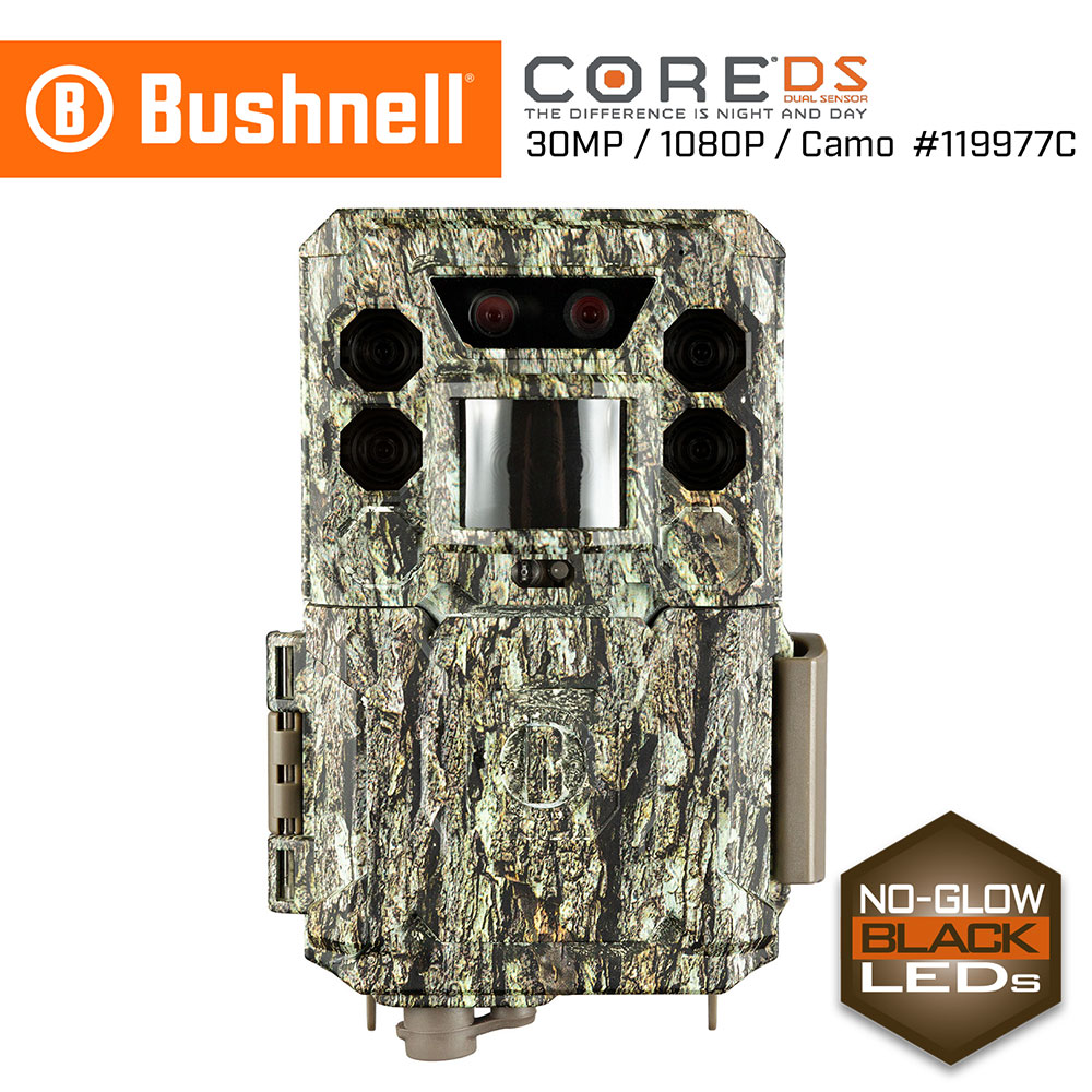 Bushnell 倍視能 Core DS 3000萬畫素 極速高畫質雙感應器紅外線自動相機 無光型 119977C