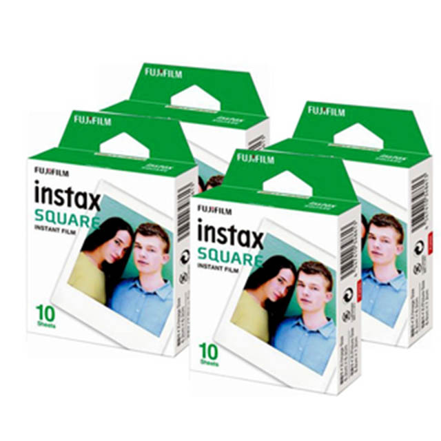 富士 instax SQUARE 方型空白底片(四入組)