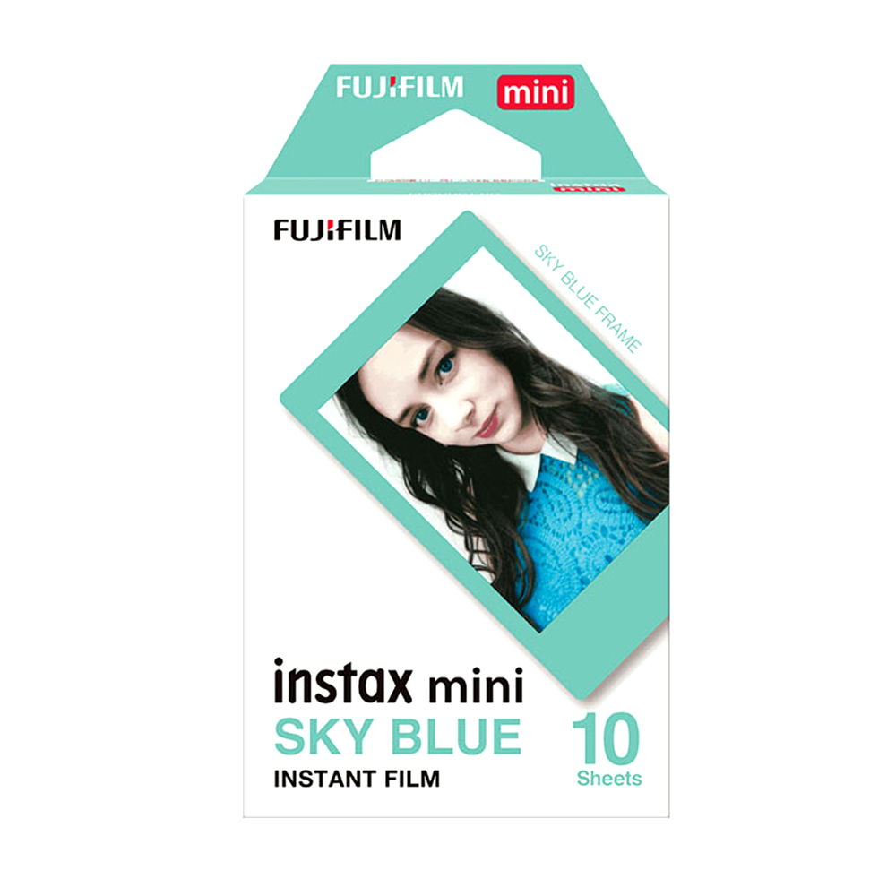 FUJIFILM 富士 instax mini 底片《天空藍》一入/10張