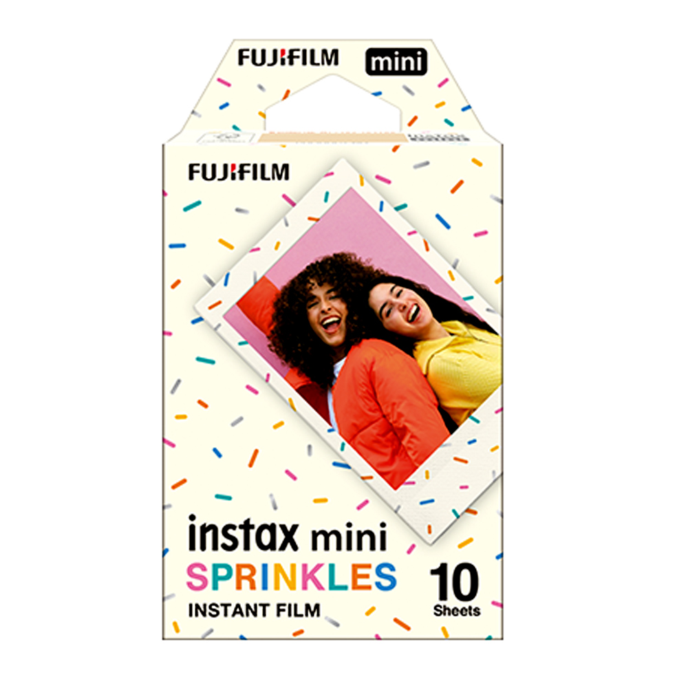 FUJIFILM 富士 instax mini 底片《SPRINKLES 花灑》一入/10張