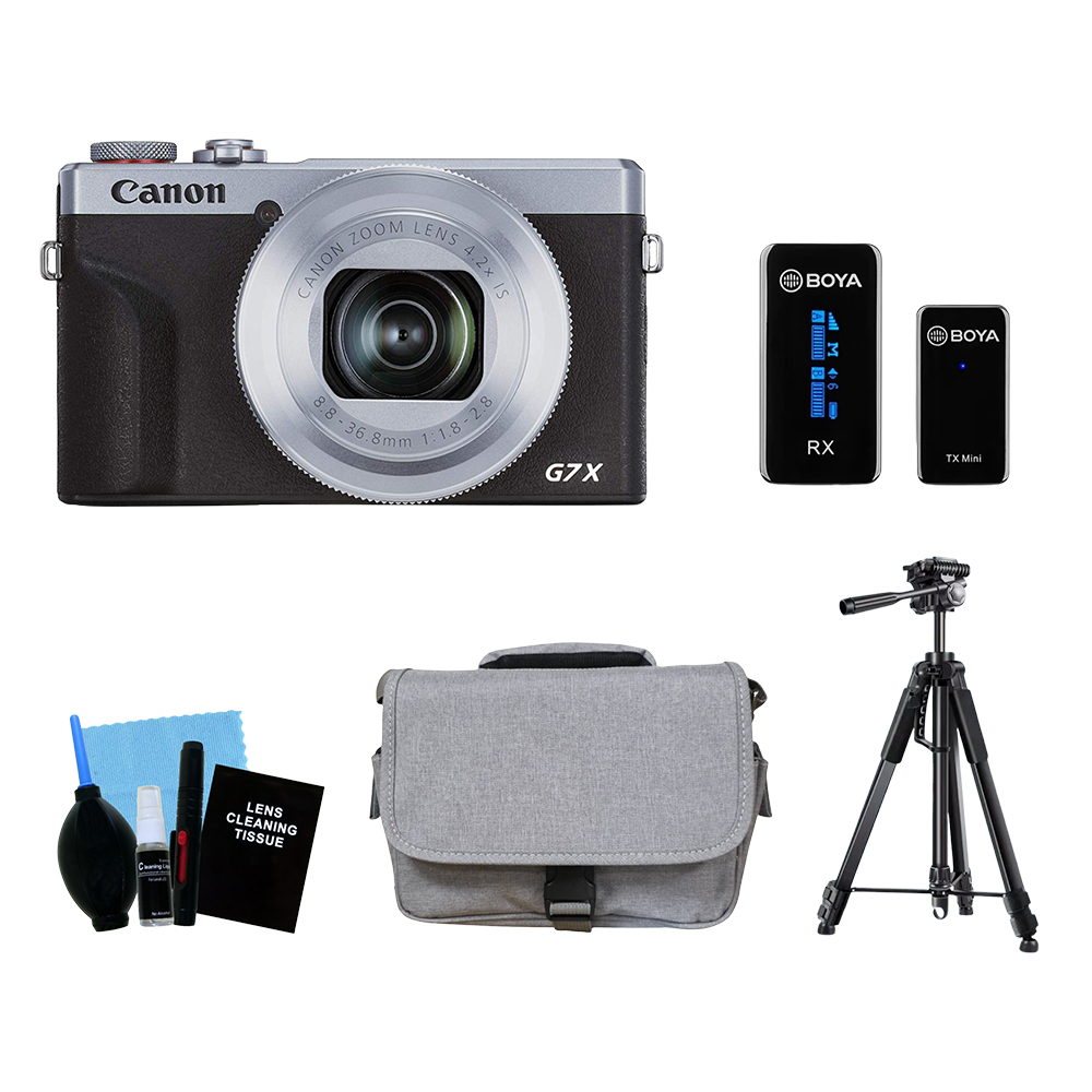 Canon 佳能 PowerShot G7X Mark III 銀色 (公司貨)（其他規格）