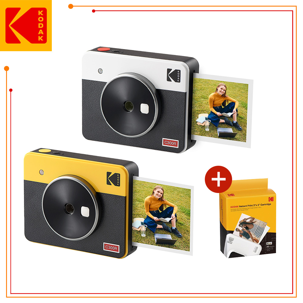 KODAK 柯達 MINI SHOT3 C300R 拍立得方形相印機 東城代理商公司貨（其他規格）