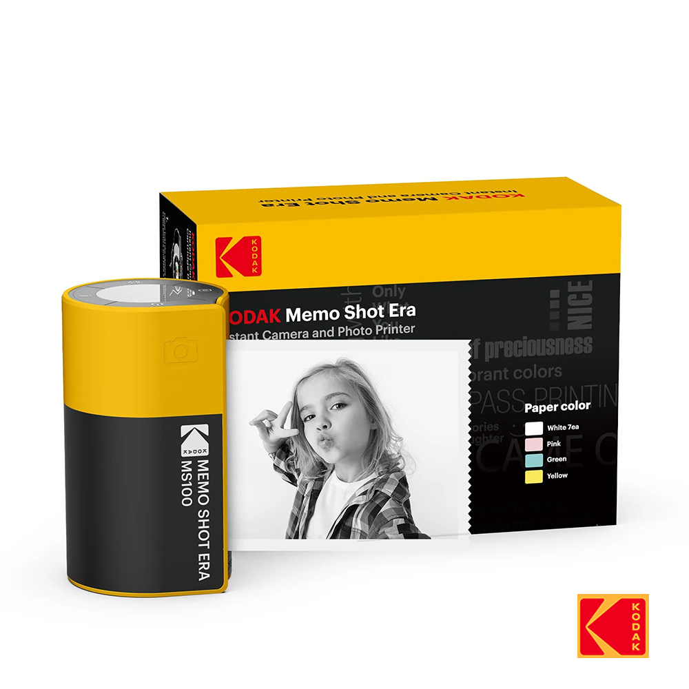 KODAK 柯達 Memo Shot ERA 二合一即可拍標籤相片印表機