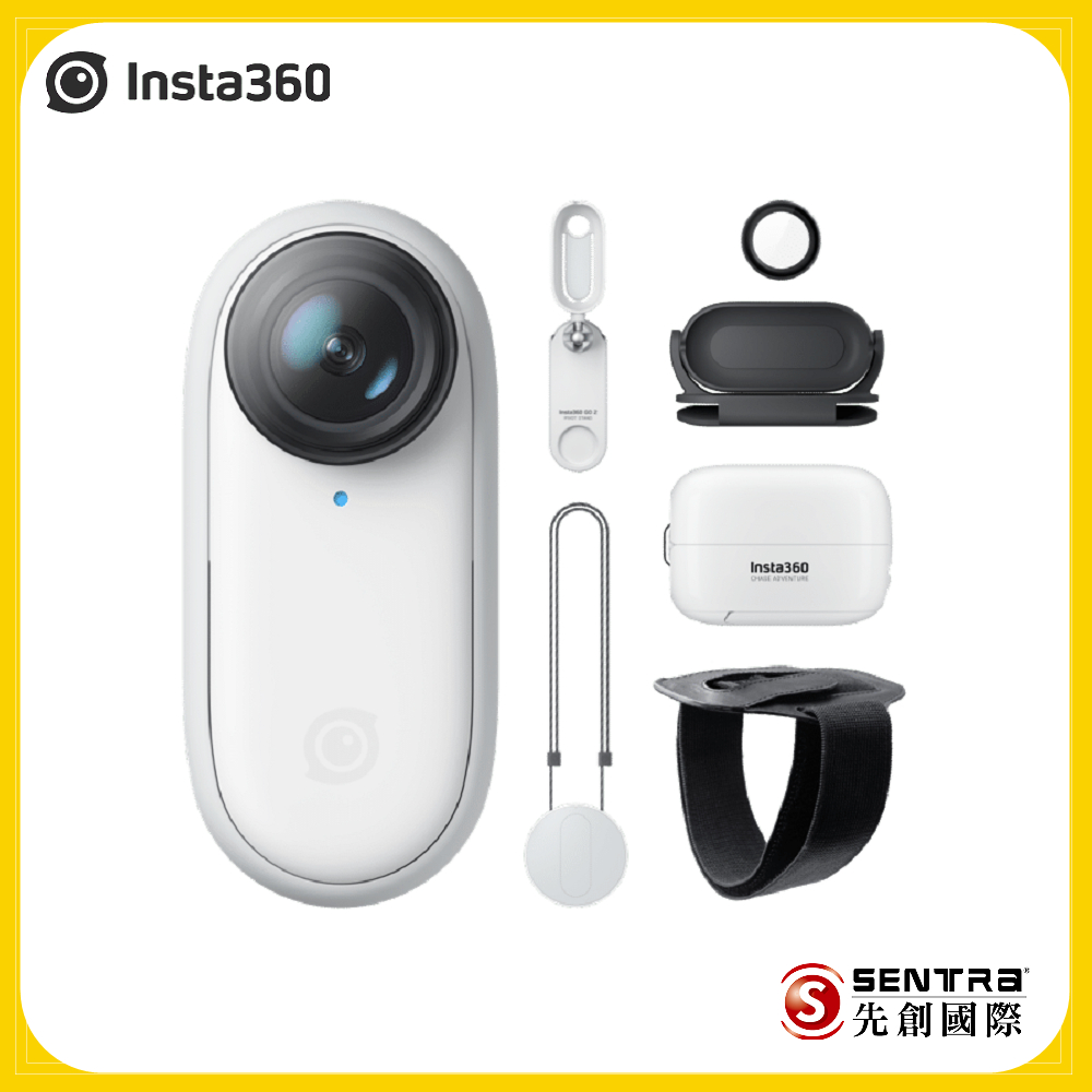 Insta360 GO2 運動相機64G版+寵物背帶(先創公司貨) - PChome 24h購物