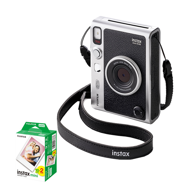 FUJIFILM 富士 instax mini Evo 拍立得 黑色(公司貨)（其他規格）