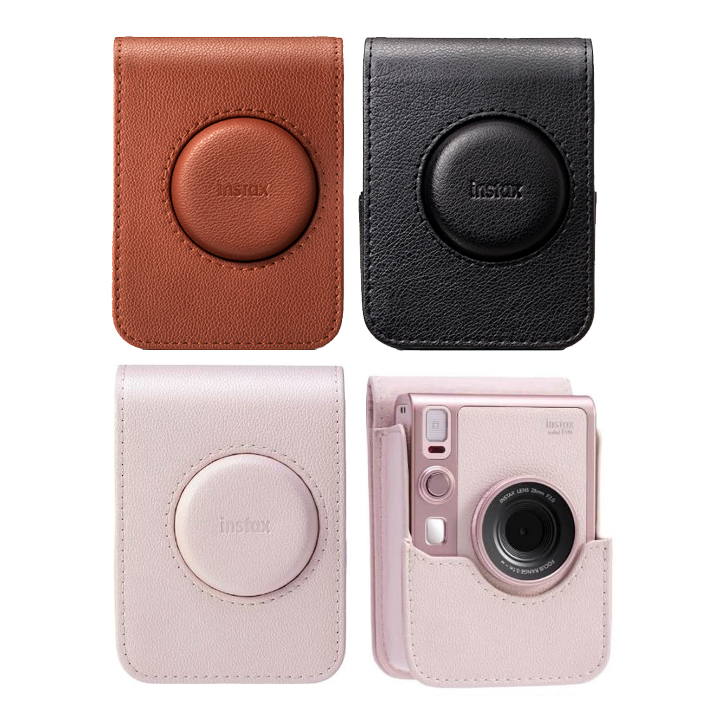 FUJIFILM 富士 instax mini Evo 原廠皮套 公司貨