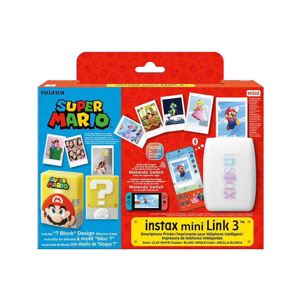 FUJIFILM 富士 instax mini Link3 特別版-超級瑪利歐套組(公司貨)（其他規格）
