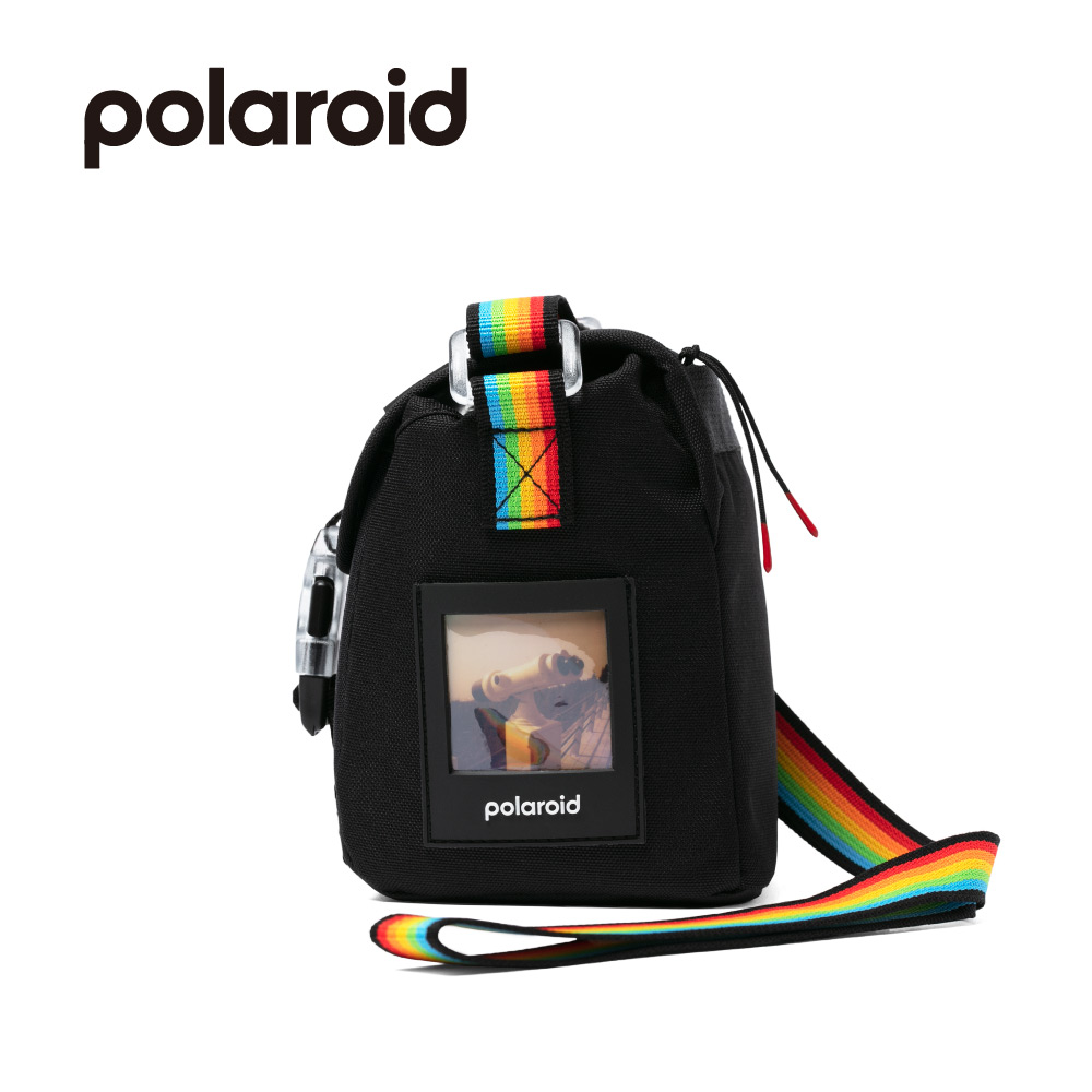Polaroid 寶麗萊 Go 相機包 彩虹色+肩帶(DB12)
