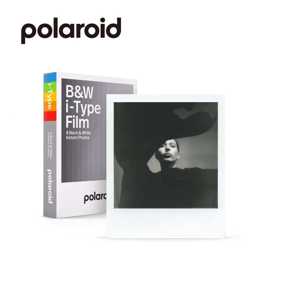 Polaroid 寶麗萊 i-Type 黑白色白框相紙 (DIF2)