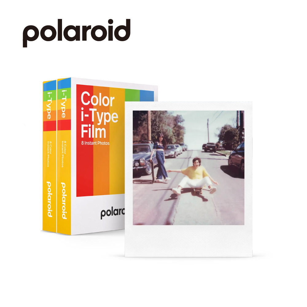 Polaroid 寶麗萊 i-Type 彩色白框雙包裝相紙 (DIF6)（其他規格）