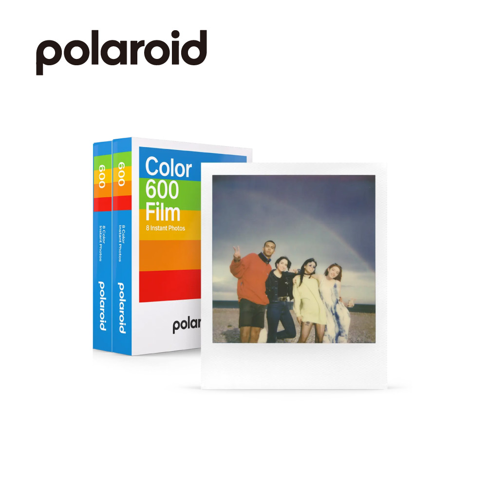 Polaroid 寶麗萊 600型 彩色白框相紙-雙入裝(D6F5)