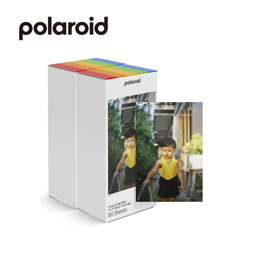Polaroid 寶麗萊 手機相片印表機 4x6 紙匣 80張(DHP6)