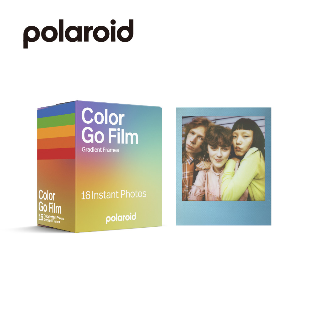 Polaroid 寶麗萊 Go 彩色相紙漸層色框-雙入裝(DGF7)（其他規格）