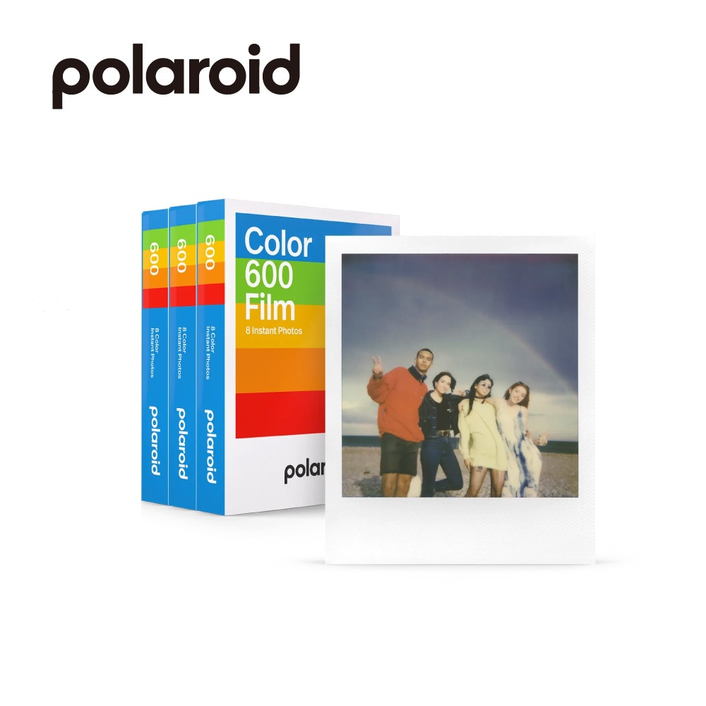 Polaroid 寶麗萊 600型 彩色白框相紙 24張(D6F11)