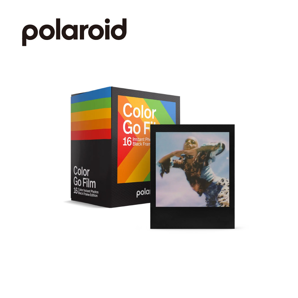Polaroid 寶麗萊 Go 彩色黑框雙包裝相紙 (DGF2)