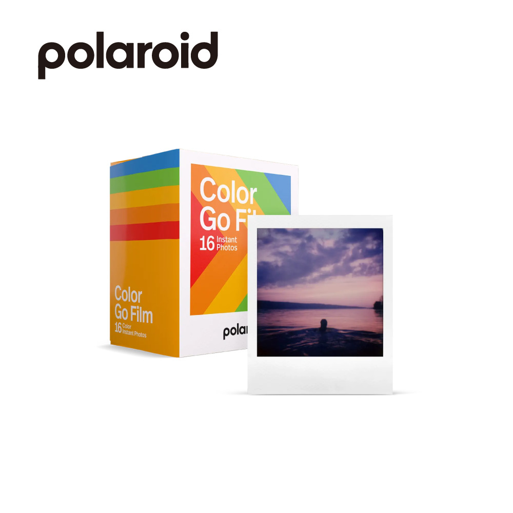 Polaroid 寶麗萊 Go 彩色白框雙包裝相紙-雙入裝(DGF1)