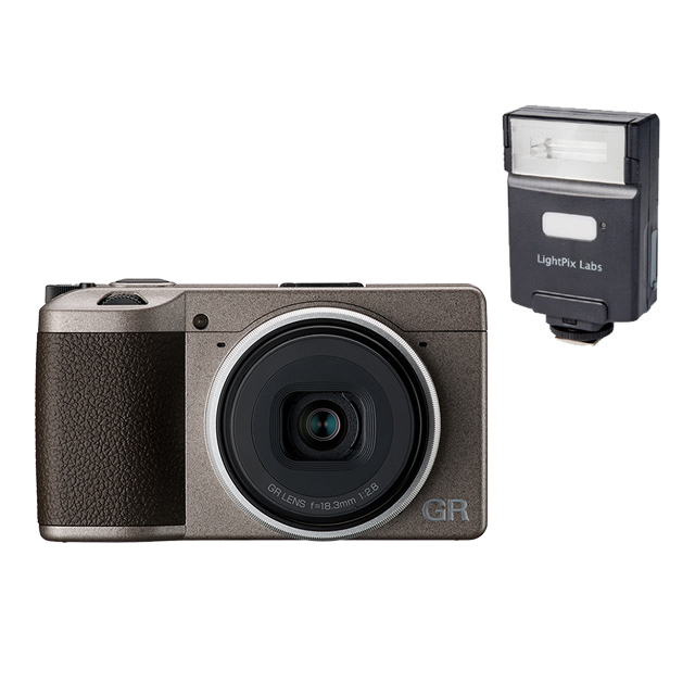 RICOH 理光  GR III 文青日誌版+ FLASH Q Q20II 無線閃光燈 (公司貨)