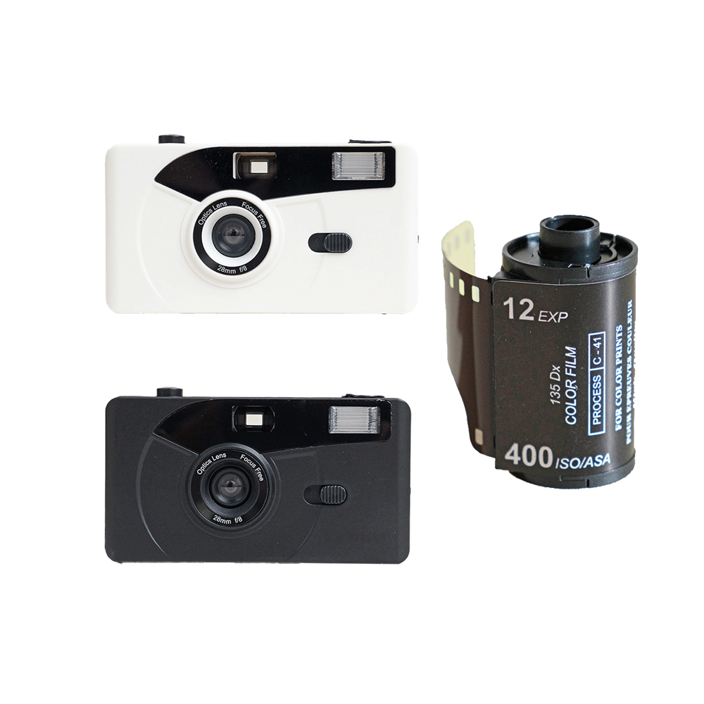 KODAK 柯達 F88 拾光旅人經典底片相機 2色可選+ISO400 穿越時光底片