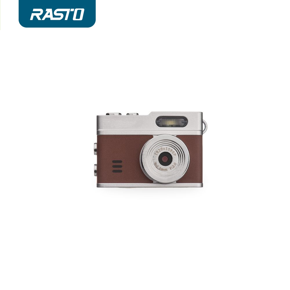 RASTO RP1 Full HD 1080P 微型數位拍照錄影相機|咖色